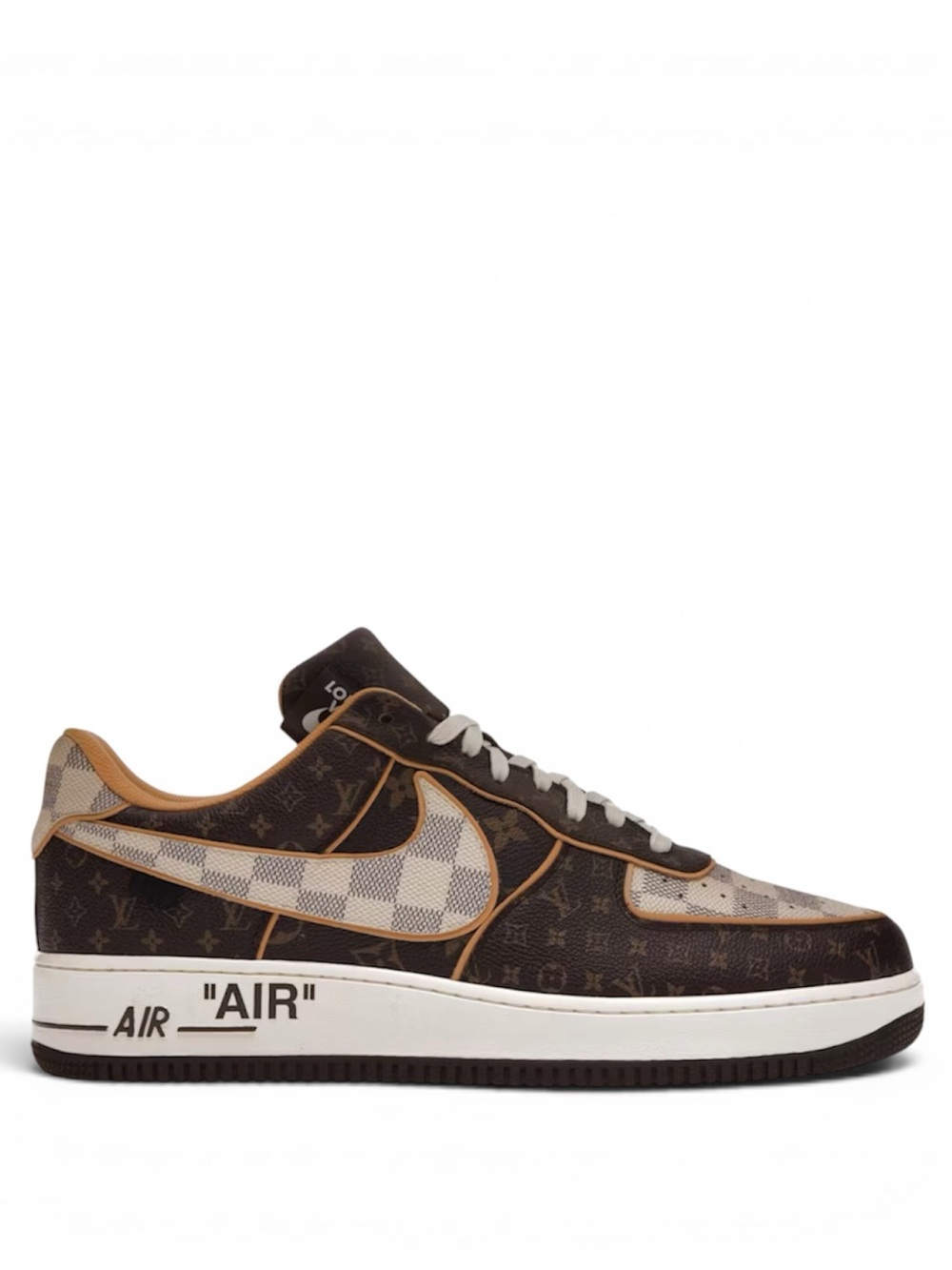 Louis Vuitton Nike Air Force 1 Low
Monogram Brown Damier Azur